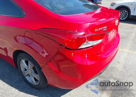 2013 Hyundai Elantra Gs из США, поврежденный, VIN KMHDH6AE7DU001096